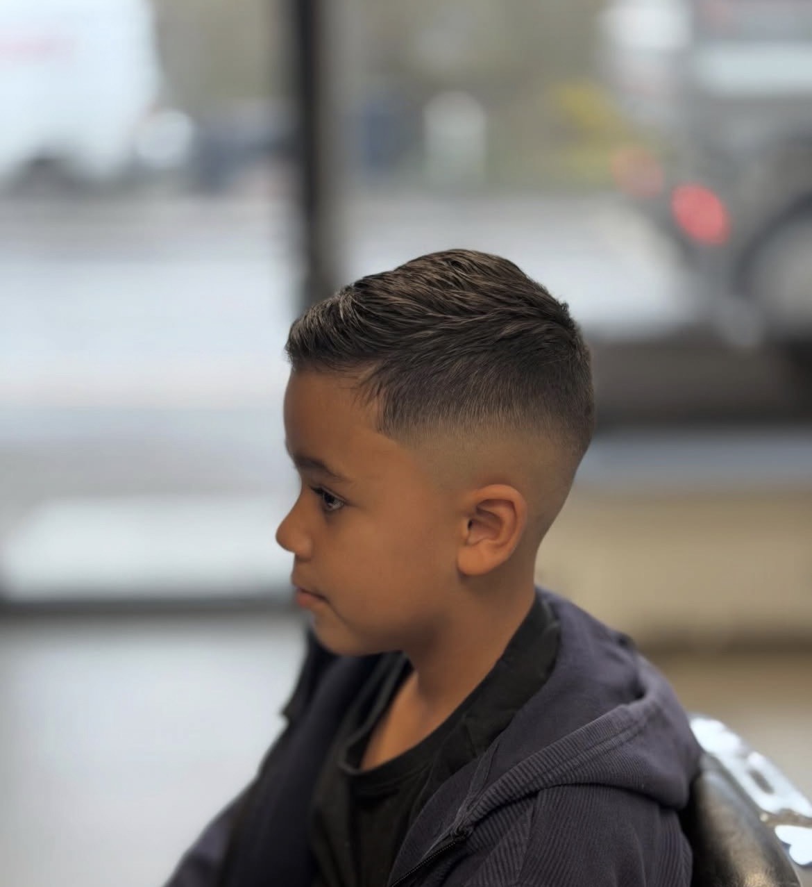 Coupe enfant dégradé propre — Versco Barber Courtepin