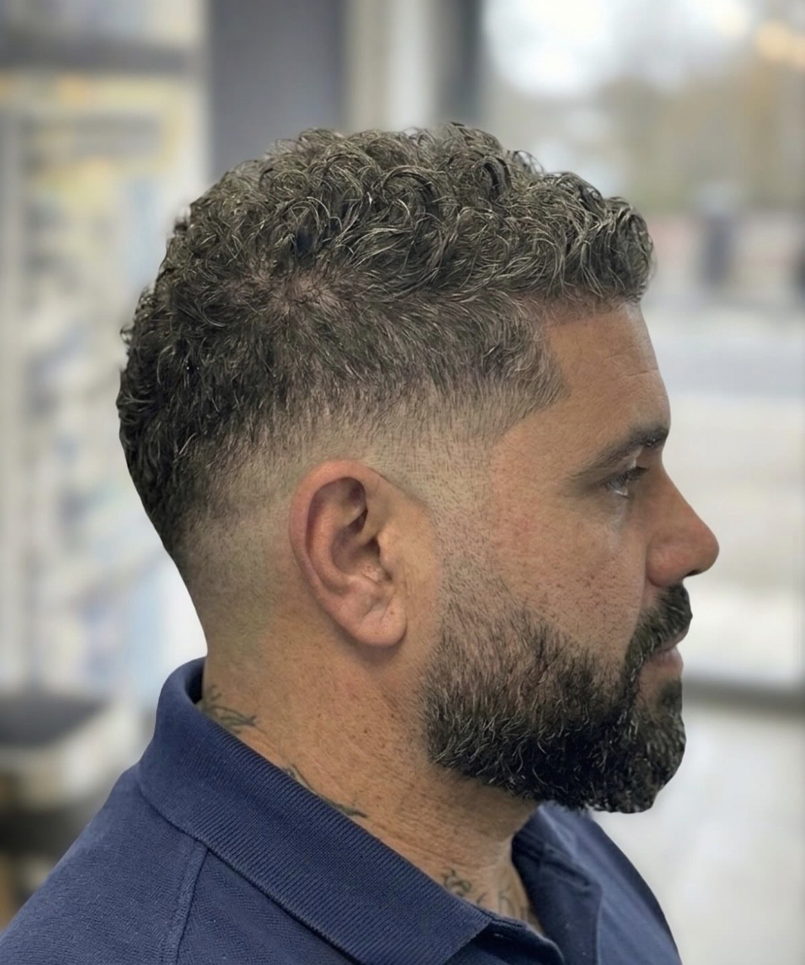 Dégradé skin fade et taille de barbe — Versco Barber